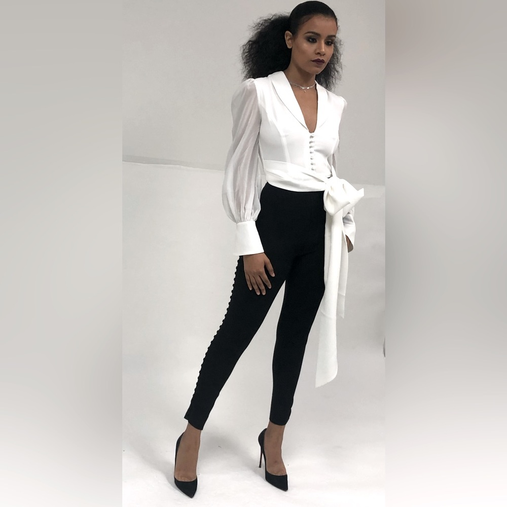 Misha Collection Julianna Wrap Blouse!